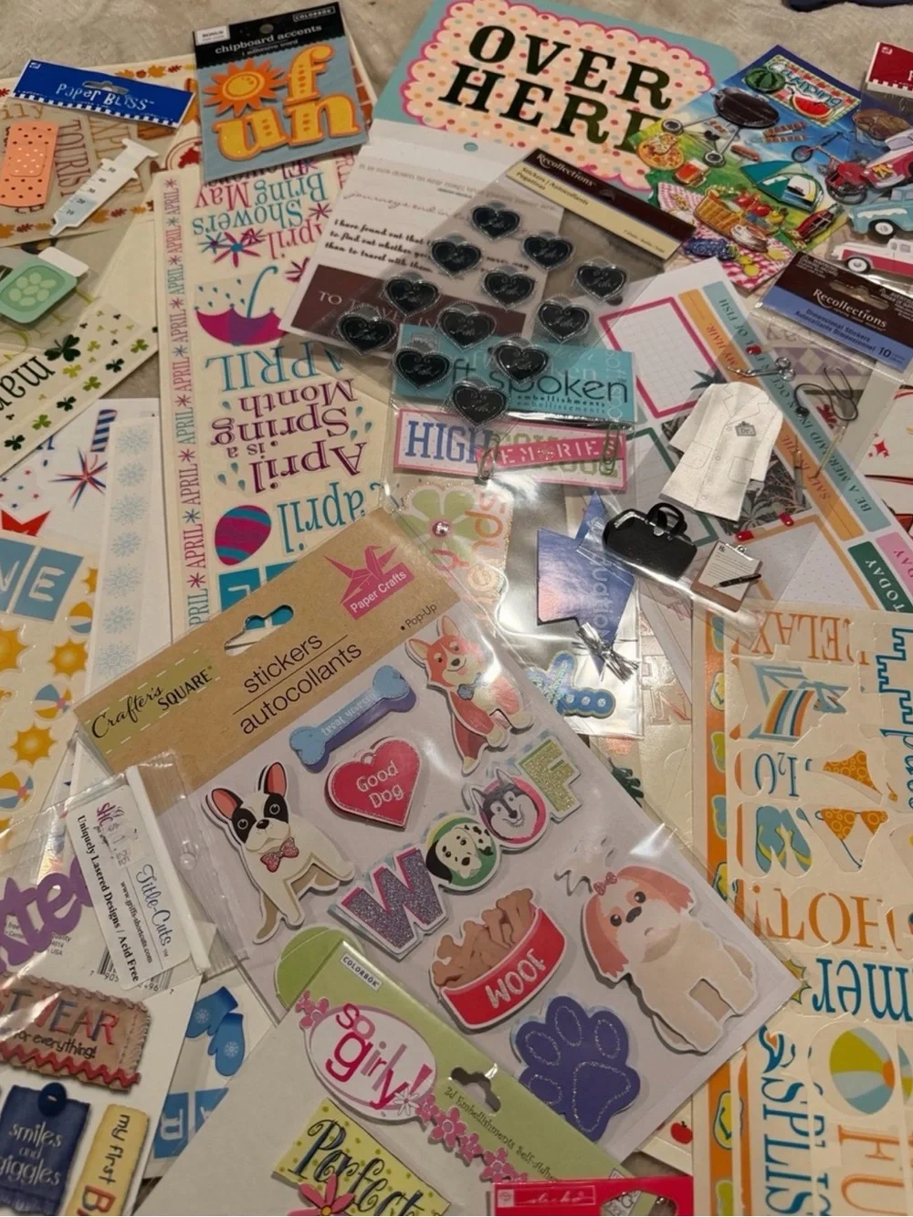 Assorted Sticker Pack - jolees and many more